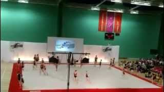 2013 Gymfusion Red, Black and Gold